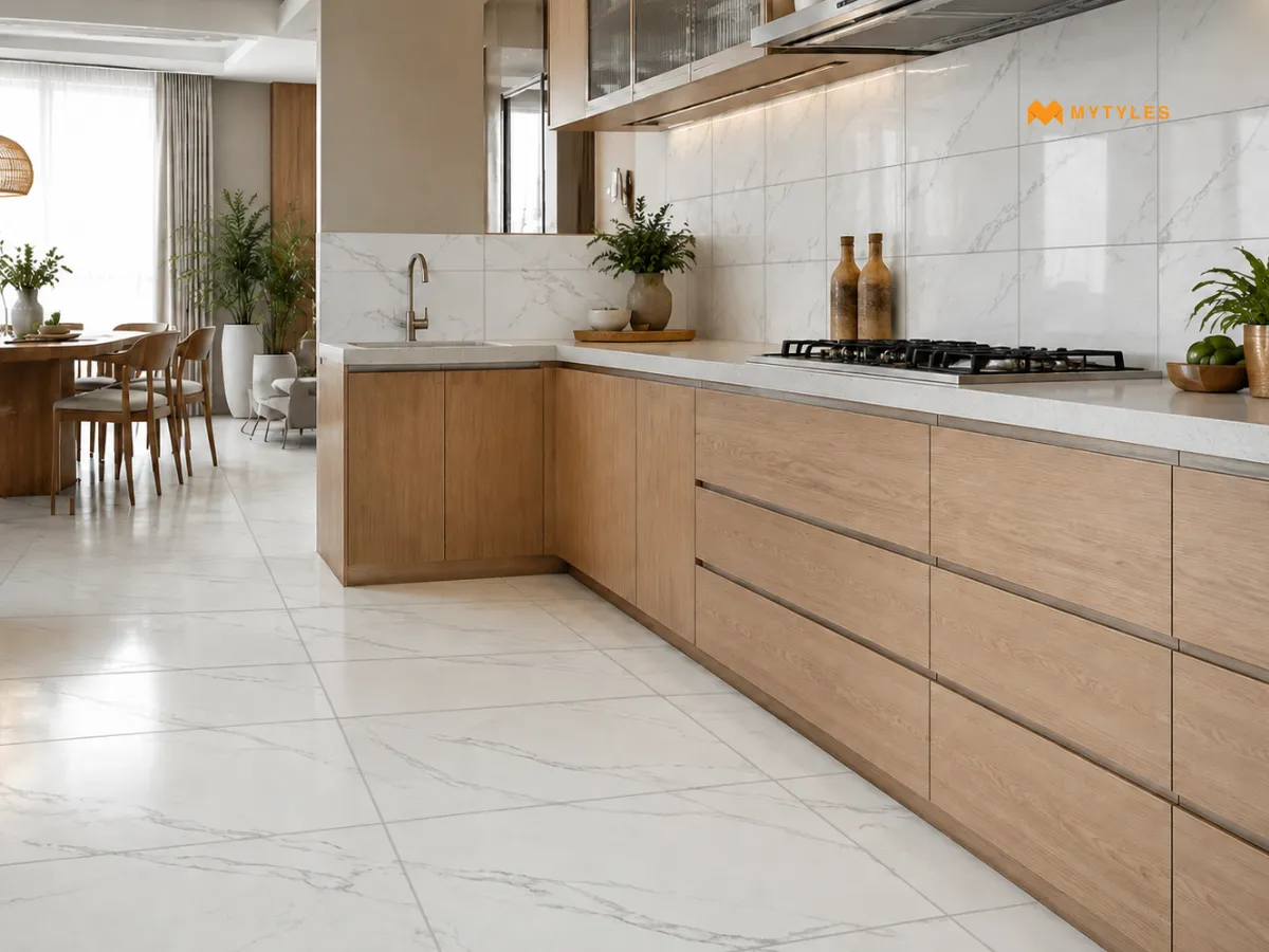 Light Grey Epoxy Grout for Subtle Tile Definition